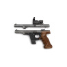 Pistolet sportowy z zestawem konwersyjnym WALTHER GSP, kal. .32 S&W Long W.C. / .22lr