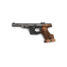 LEWORĘCZNY pistolet sportowy WALTHER GSP Nill-Griffe, kal. .22lr