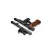 Pistolet sportowy z zestawem konwersyjnym WALTHER GSP, kal. .32 S&W Long W.C. / .22lr