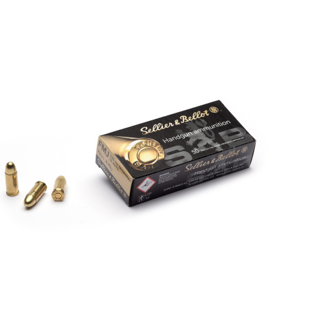 Amunicja S&B 7,65mm Browning (.32 Auto) / FMJ 4,75g