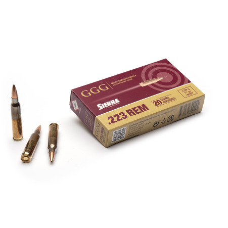 Amunicja GGG .223 Remington / HPBT Sierra 4,99g
