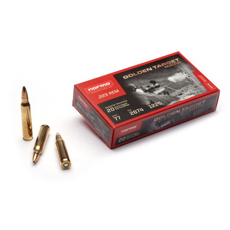 Amunicja Norma .223 Remington Golden Target Match / HPBT 5g