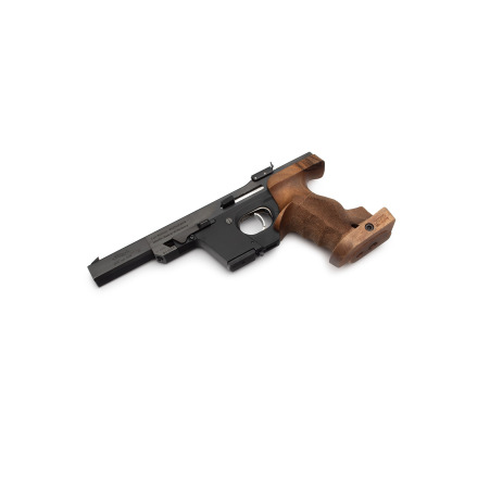 LEWORĘCZNY pistolet sportowy WALTHER GSP Nill-Griffe, kal. .22lr