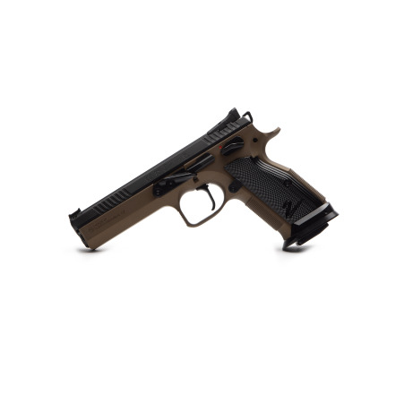 Pistolet sportowy CZ TS2 Deep Bronze, kal. 9x19