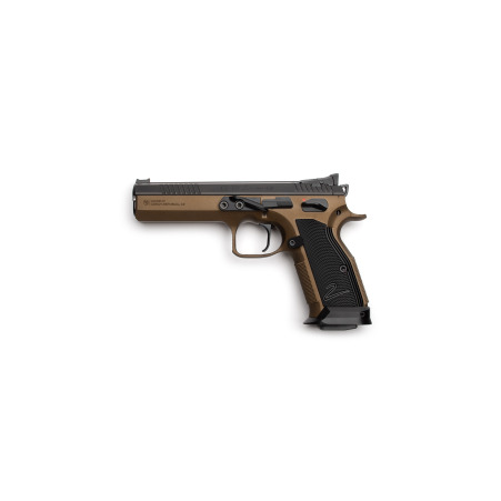 Pistolet sportowy CZ TS2 Deep Bronze, kal. 9x19