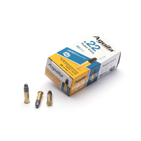 Amunicja .22lr AGUILA Super Extra SV / LRN 2,59g