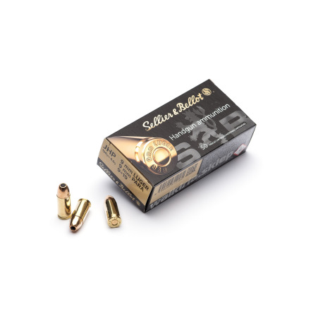 Amunicja S&B 9mm Luger (9x19) / JHP 8g